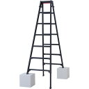 長谷川工業 ハセガワ ハシゴ兼用伸縮脚立(ブラックレーベル)RYZB−21a(10912) RYZB-21A 【678-9635】
