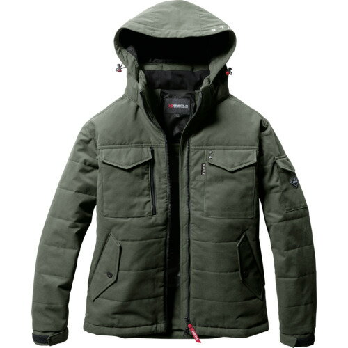 バートル BURTLE 防寒ジャケット5050-14-Lミルスグリーン 5050-14-L 【685-4431】
