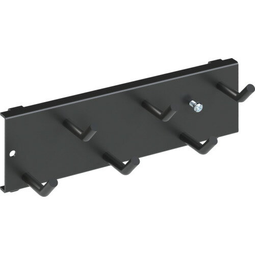 トラスコ中山 TRUSCO パンチングパネル用メガネレンチフック 横並び 黒 SF-MRF2-BK 【689-0833】