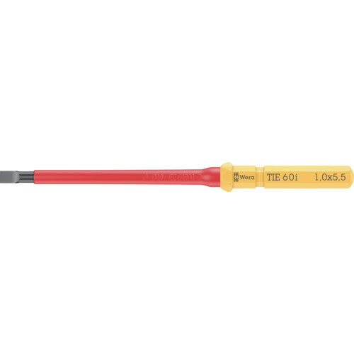 Rakuten - Wera社 Wera クラフトフォームVDE電気工事用交換用絶縁ブレード マイナス5．5X157 006504 【695-3887】