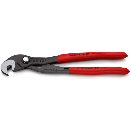 KNIPEX社 KNIPEX 【ブリスターパック仕様】マルチプルスリップジョイントスパナ 8741-250SB 【700-2108】