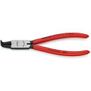 KNIPEX社 KNIPEX 【ブリスターパック仕様】穴用スナップリングプライヤー 曲 4421-J21SB 【700-2115】