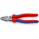 KNIPEX社 KNIPEX 強力型ペンチ 180mm 0202-180SB 【765-9121】