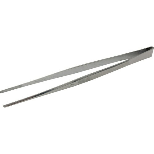 【特長】■先端内側にギザギザが入っております。【仕様】■全長(mm)：210■先端幅(mm)：3.5■先端厚さ(mm)：2.5【材質・仕上】■ステンレス(SUS430)