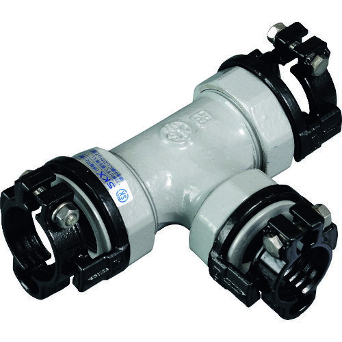 川西水道機器 SKカワニシ 鋼管用継手 SKXナット付チーズ32×32 SKX-NT-32X32 【850-7105】