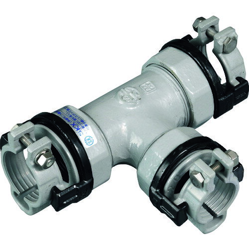 川西水道機器 SKカワニシ ポリエチレン管用継手 SKXナット付チーズP20×P20 S-KX-N-T-P20XP20 【850-711..