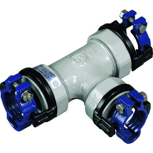 川西水道機器 SKカワニシ 塩ビ管用継手 SKXナット付チーズV25×V25 SKX-NT-V25XV25 【850-7117】