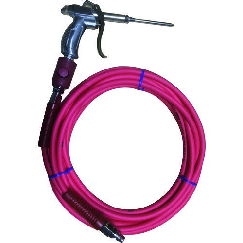 ヤマト PVCエアホース（ボタン式カップリング付）ブローガンセット H65BT-D110-10 【137-4281】