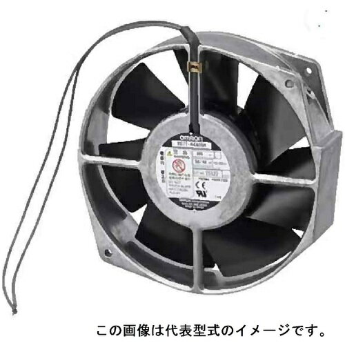 OMRON AC軸流ファン 樹脂羽根タイプ φ150フレーム厚38mm AC200V R87T-A4A05H 【165-3019】