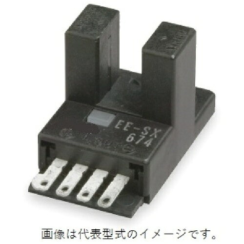 OMRON 光電センサー 溝型（密着取付型）産機PMS EE-SX674R 【165-3342】