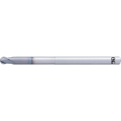 樂天商城 - OSG 高硬度鋼用超硬ボールエンドミル AE−LNBD−H 3056203 AE-LNBD-H R0.5X2X4 (3056203) 【227-8345】