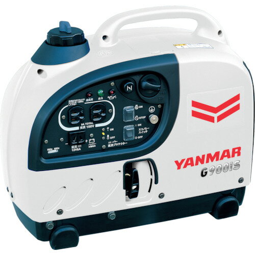 YANMAR ガソリンインバータ発電機 Gシリーズ 0．9kVA G900IS2 【260-7704】