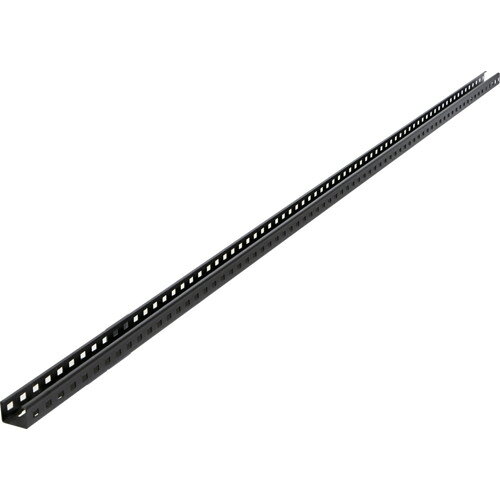 TRUSCO スチールラック M1型ボルトレス軽量棚用支柱 H1800用 サテンブラック M1-6H-SB 【356-7880】