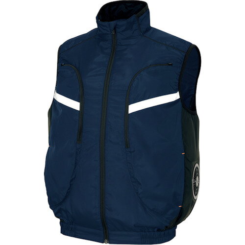 Rakuten - アイトス 物流作業対応型空調服ベスト（空調服TM） ネイビー LL AZ50195-008-LL 【368-5641】