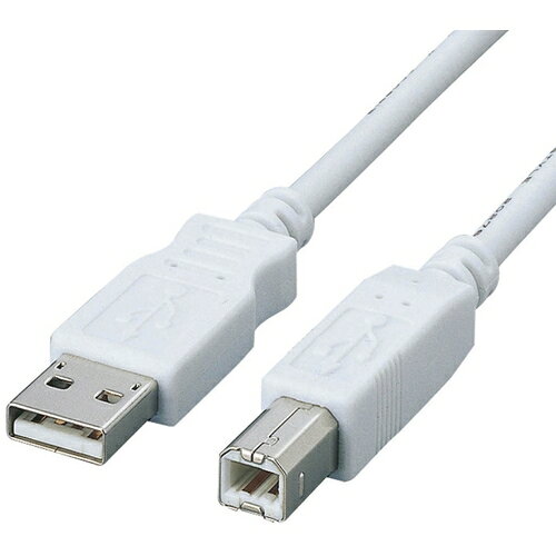 ELECOM フェライトコア内蔵USB2．0ケーブルABタイプ／3m USB2-FS3 【541-2463】
