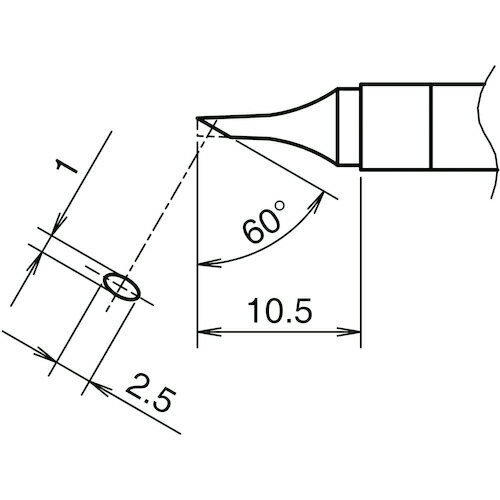 ��� ������ C�� ��1mm ��2��5mm T39-C1025 ��558-7871��