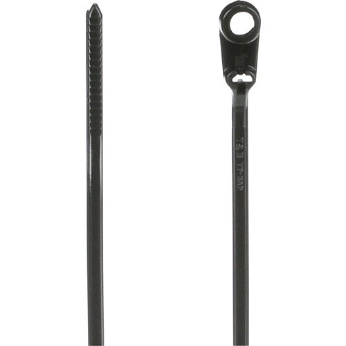 Rakuten - TY−Rap 結束バンド パネル固定用 耐候 黒色 取付穴径5．1mm 幅4．7×長さ199mm 1000本入り TY35MX 【683-2416】