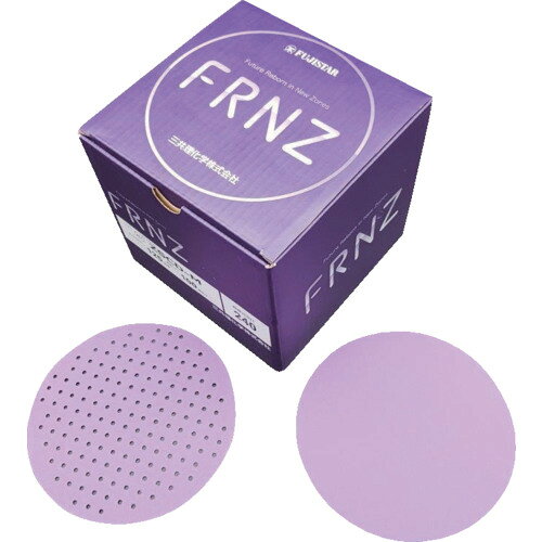 三共 マジック式研磨紙 FRNZパープル研磨ディスク ZSCD−M（多孔穴（157穴））125＃600 ZSCD-M125-600 【入数：100】 【692-1831】