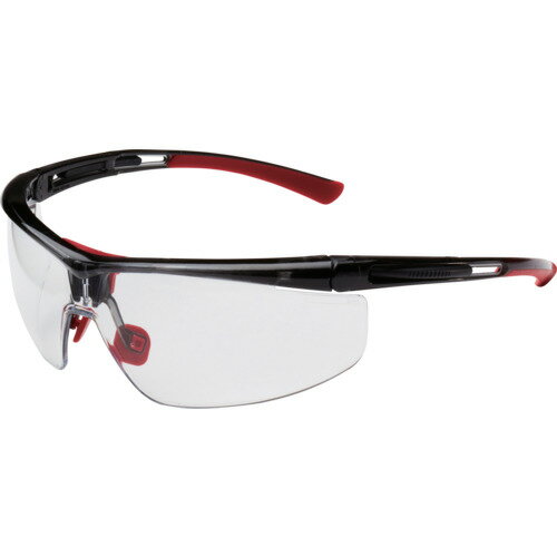 Honeywell 保護メガネ アダプテックHS クリアレンズ 赤＋黒 標準幅 T5900LTKHS 【692-4145】