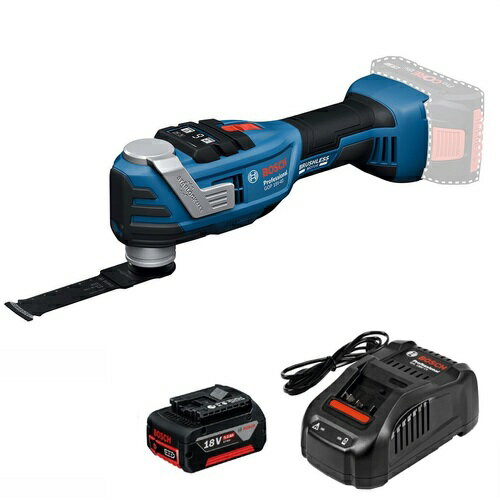 ボッシュ 18Vコードレスマルチツール＋バッテリー充電器セット GMF18V-40HSET 【693-1391】