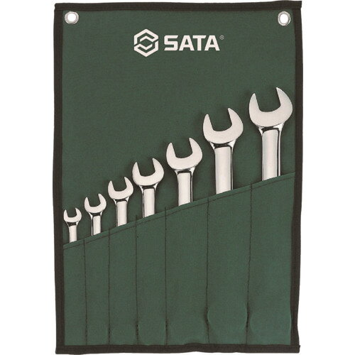 SATA コンビネーションレンチセット（7点） 09070 【695-7724】