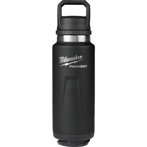 milwaukee PACKOUT 真空ボトル ブラック（L・1，065mL） 48-22-8397B 【697-0984】