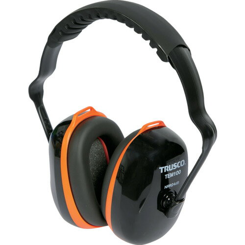 TRUSCO イヤーマフ NRR値24dB TEM100 【697-2541】
