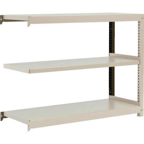 TRUSCO スチールラック M2型軽中量棚 1160X450XH900 3段 連結 ネオグレー ネオグレー M2-3443B NG(ネオ..