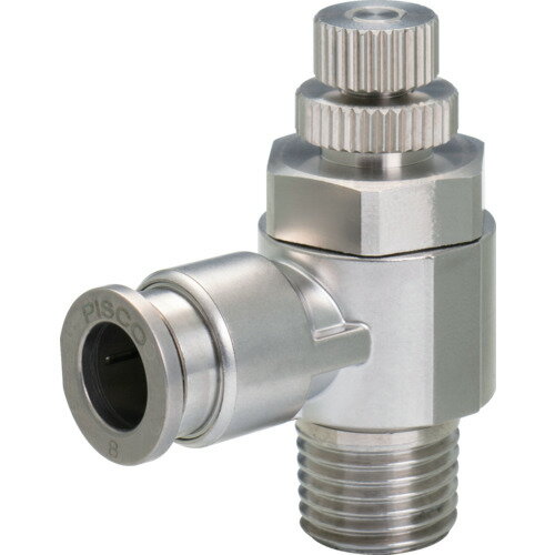 PISCO スピードコントローラ SUS316 R1／8 SSJSC4-01A 【699-0763】