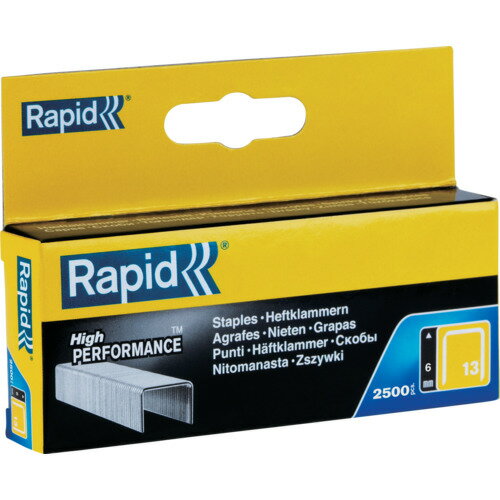Rapid タッカー用ステープル 13型 足長6mm（2500本入） 11830725 【701-5253】