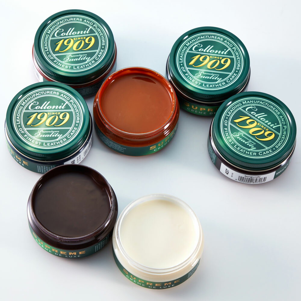 コロニル Collonil 最高級保革栄養クリームコードバンやデリケートレザーのケアにバッグなどの革小物もok 驚きの価格が実現 コロニル1909 シュプリーム クリームデラックス 100ml レッドウィング サンダル 革靴 色落ち補修 ベルト ローファー 全7色