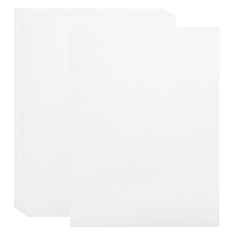 Operitacx 20個 点字用紙 書き込み 紙 点字器紙 A3 点字 練習 スレート または 盲人 晴眼者 白 サイズ ホワイト 点字学習用紙 持ち運び便利グッズ