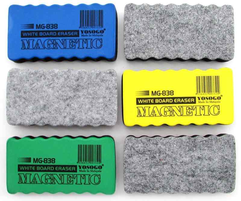 マグネット付 ホワイトボード用イレーザー 【6個入りパック】