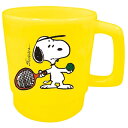 大西賢製販 PEANUTS プラスチックマグ YE TENISS PA-522