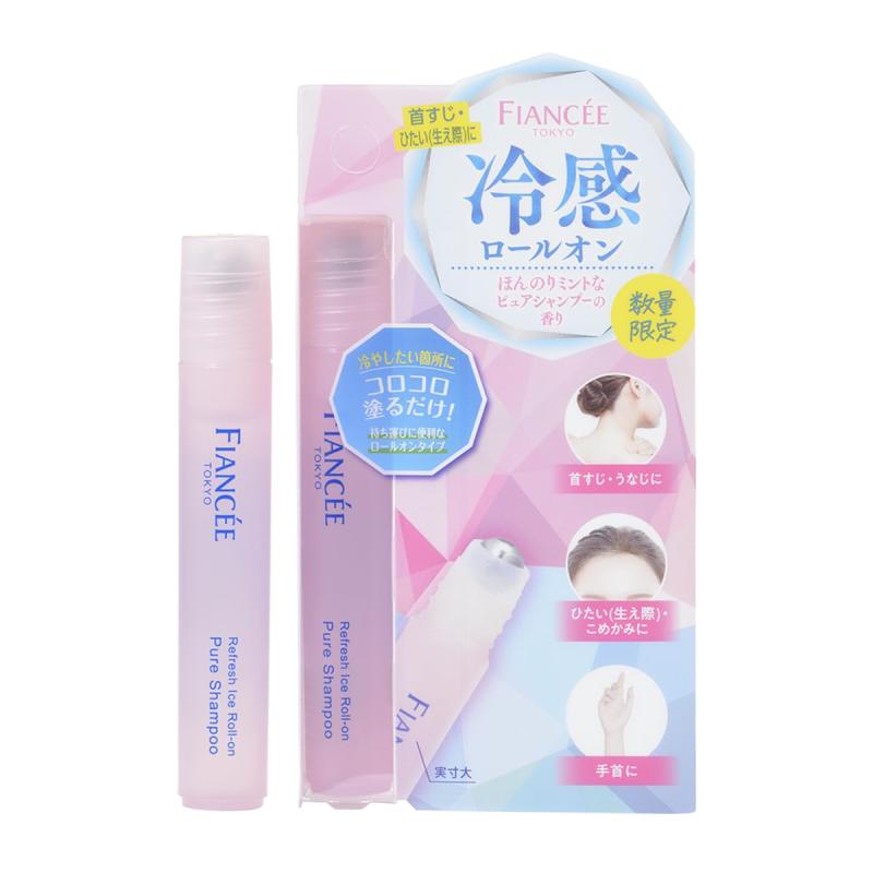 Rakuten - フィアンセ リフレッシュアイスロールオン ピュアシャンプーの香り 7mL 冷感ロールオン リフレッシュ ミント