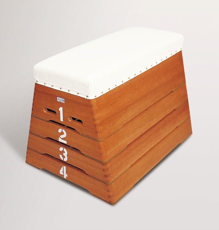 アカバネ(AKABANE)跳箱小型4段 1台 T403 日本製 跳び箱 SG規格