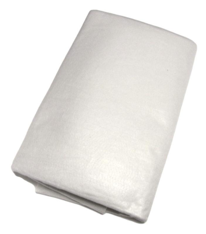 書道 用 下敷き 毛氈 フェルト もうせん 大判 特大 タイプ (1m × 2m) (白)