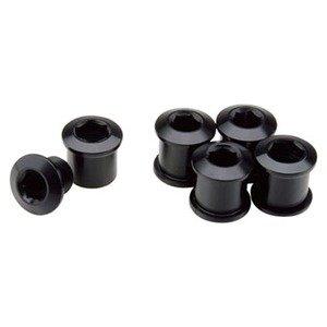 GIZA PRODUCTS(ギザプロダクツ) チェーンリング フィキシングボルト ブラック 7mm 5個 セット YCK00200