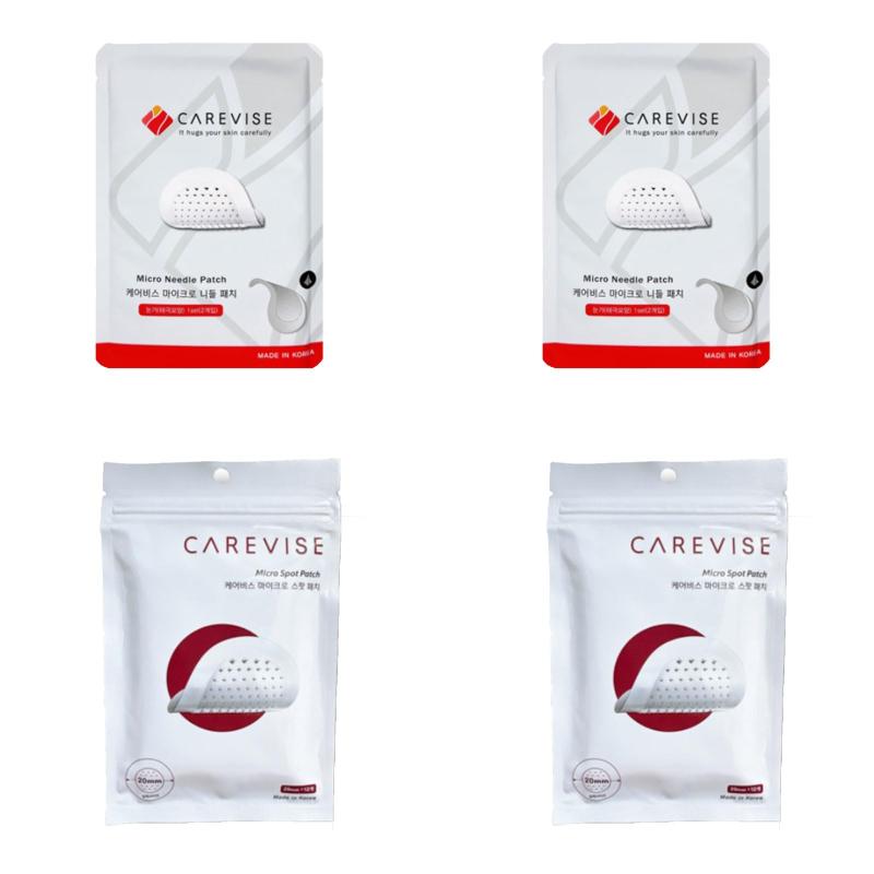 Elaador マイクロニードルパッチ スポット (2+2セット, ミックスセット)