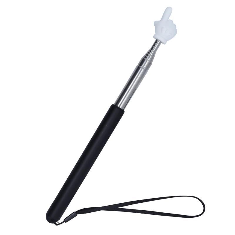 授業 会議 研修 指し棒 指示棒 伸縮自在 ロング ポインター ハンドポインター プレゼンテーション 握り..