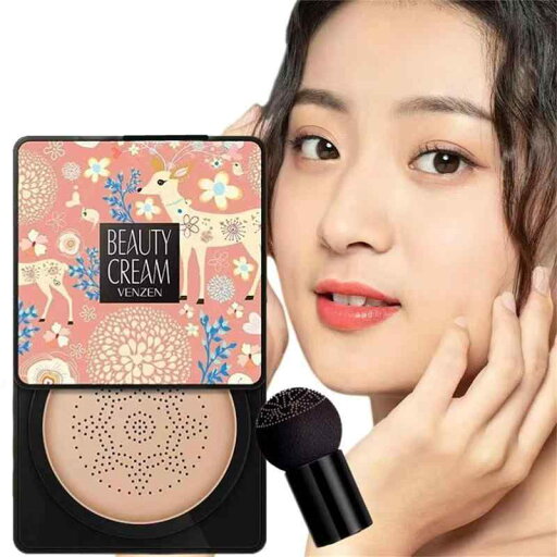 クッションファンデーションVENZEN BEAUTY CREAM 美白 ツヤ肌美肌潤い明るい 瞬間にカバー1つ6役 呼吸できるカバー力強い 乾燥しがちな肌にうるおいを与え、なめらかでつややかな肌を長時間キ クッションファンデーションVENZEN BEAUTY CREAM 美白 ツヤ肌美肌潤い明るい 瞬間にカバー1つ6役 呼吸できるカバー力強い 乾燥しがちな肌にうるおいを与え、なめらかでつややかな肌を長時間キ