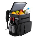 MILPROX 保冷 保温バッグ 25L クーラーバッグ リュック型 防水 折りたたみ 保温 保冷エコバッグ ソフトクーラーボックス お弁当箱 暑さ対策 ランチバッグ 運動会 部活 観戦 ピクニック アウト