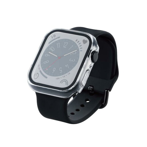 エレコム Apple Watch 45mm Series 8 / 7 カバー ケース ゴリラガラス 10H セラミックコート 指紋防止 エレコム Apple Watch 45mm Series 8 / 7 カバー ケース ゴリラガラス 10H セラミックコート 指紋防止