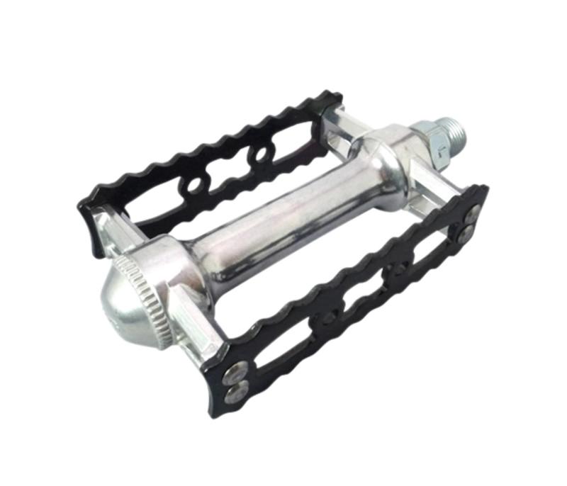 MKS(三ヶ島製作所) SYLVAN TOURING 細口（BC 1/2）ブラック（ 踏面横幅（W）79mm×踏面前後幅（L）61mm）