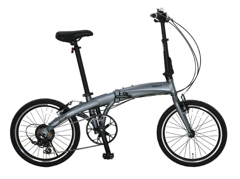 RENAULT(ルノー) INITIAL207(AL-FDB207) 軽量アルミエアロフレーム 20インチ 折りたたみ自転車 7段変速 11.3kg 61233