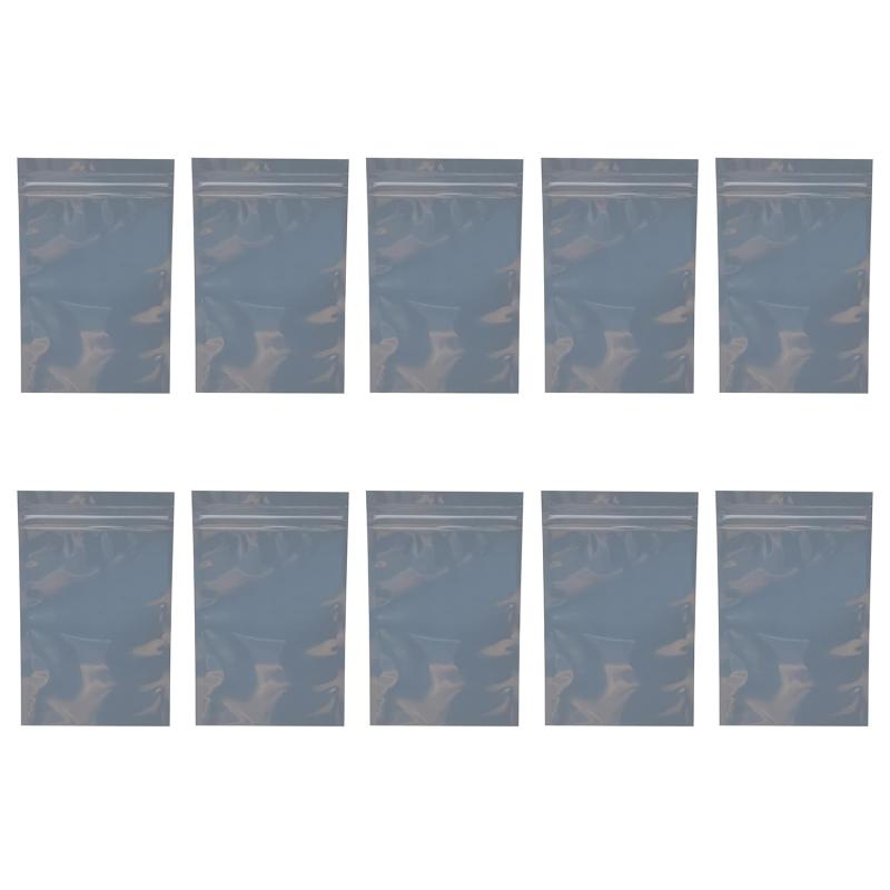 静電気防止袋 （10個入り）帯電防止袋 9x13cm 回路基板 保管 発送用電子機器用 繰り返し使用 GPU ハードディスクドライブ SSD HDD マザーボード 静電気対策袋