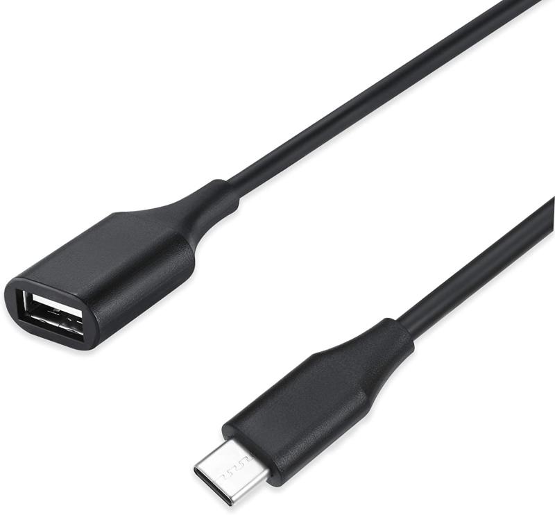 ペリックス PERIPRO-403 タイプC to タイプA USB変換 usb c ケーブル - ケーブル 30cm - USB変換器 USB変換コネクタ usb-c/type-c/typec キーボード/マウス/タブレットの変換 正規ブラック