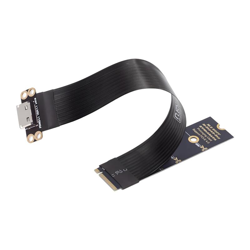 2280 NGFF PCI-E4.0 M.2 M-キーからOculink SFF-8612 SFF-8611ホストケーブル15cm、NVME U.2 SSD Egpu用