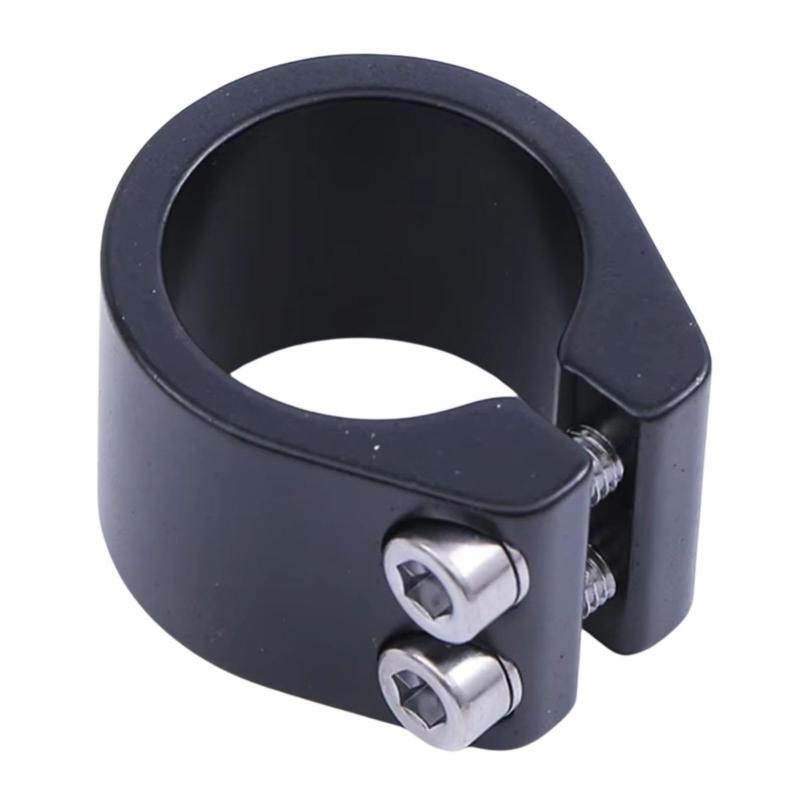 morytrade シートクランプ 幅広タイプ 高さ2.5cm シートポスト クランプ 自転車 ロードバイク MTB カー..