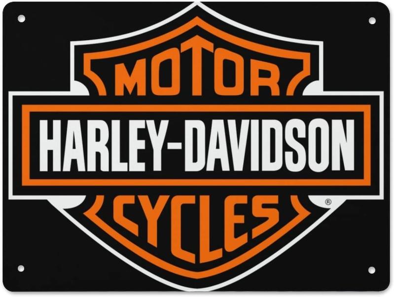 ハーレーダビッドソン 金属ポスター インテリア ビンテージ風 装飾鉄絵 鉄絵画 鉄板カバー ブリキ看板 ..